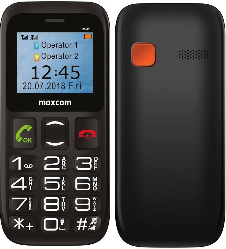 MaxCom MM426, černá