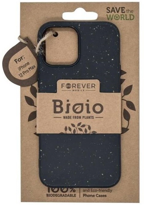 Kryt na mobil Forever Bioio na Apple iPhone 12 Pro Max černý