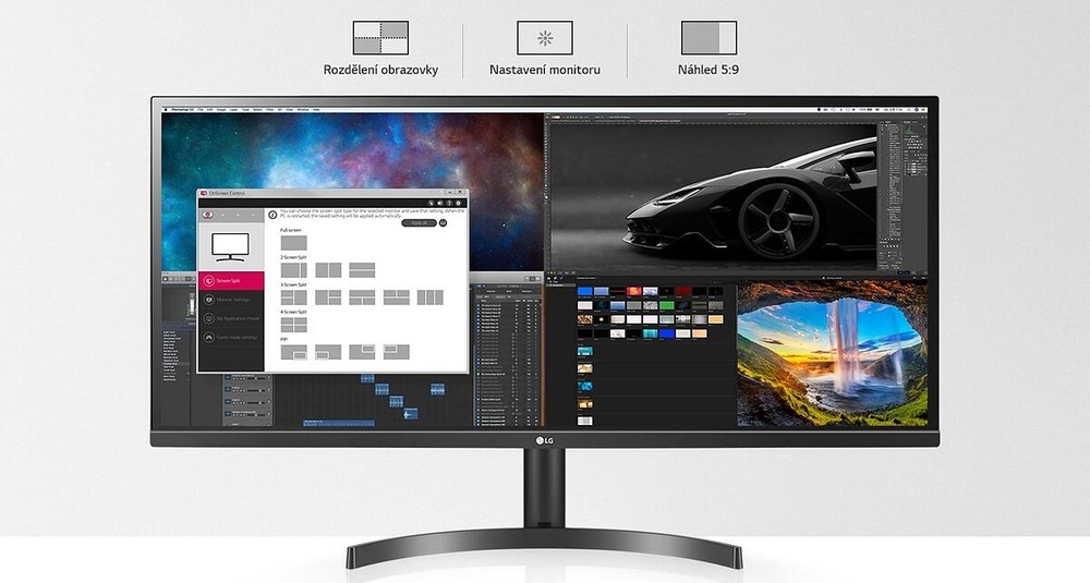 Monitor LG 34WL50S-B