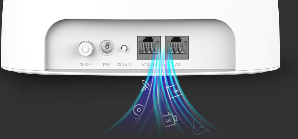 Router Tenda 4G09 3G/4G+ LTE bílý Router Tenda 4G09 3G/4G+ LTE bílý