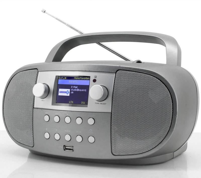 Internetový radiopřijímač s DAB+ Soundmaster SCD7600TI šedý