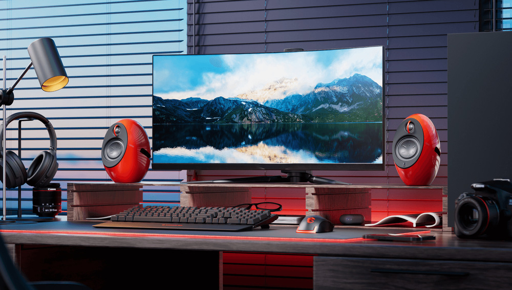 Reproduktory Edifier e25HD Luna HD (2 ks) černé Reproduktory Edifier e25HD Luna HD (2 ks) černé