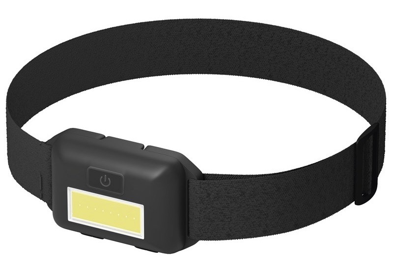 Čelovka EMOS P3537, COB LED, 110 lm, 3x AAA