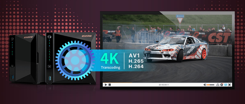 Datové úložiště (NAS) Asustor Drivestor 2 Pro Gen2 černé