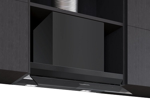 Vestavný odsavač par Siemens LJ67BDP60 v kuchyňské lince