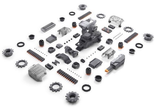 Robot DJI RoboMaster S1, HD kamera šedý