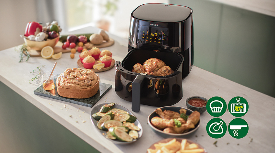 Fritéza horkovzdušná Philips Airfryer XL Connected HD9280/90 Fritéza horkovzdušná Philips Airfryer XL Connected HD9280/90
