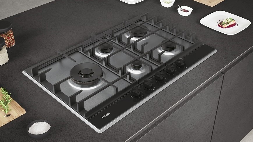 Plynová varná deska Haier I-Turn Series 6 HAHG7WL5WS6X/1 nerez Plynová varná deska Haier I-Turn Series 6 HAHG7WL5WS6X/1 nerez