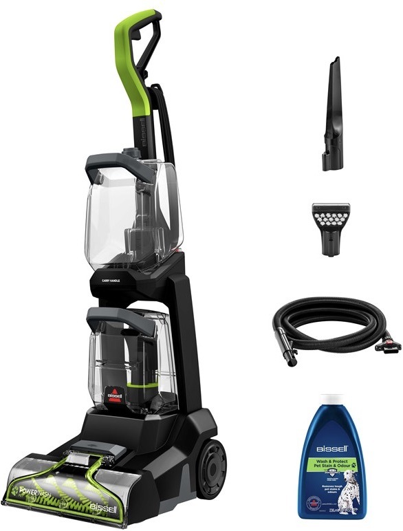 Víceúčelový vysavač Bissell 3878N PowerWash ​Pet černý/zelený
