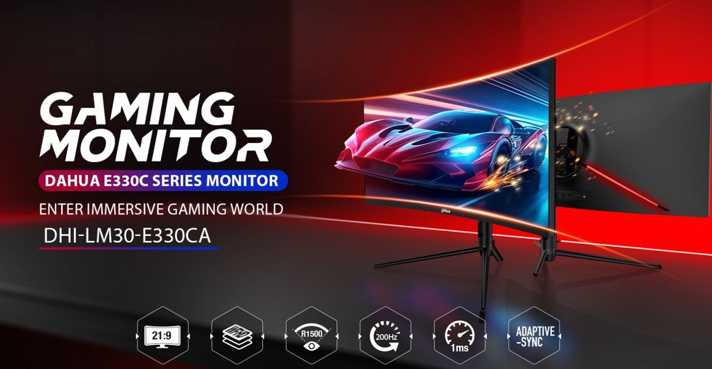 Herní monitor Dahua LM30-E330CA černý Dahua LM30-E330CA