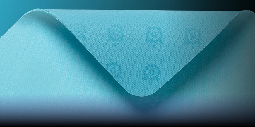 Podložka pod myš SteelSeries QcK L Aqua modrá Podložka pod myš SteelSeries QcK L Aqua modrá