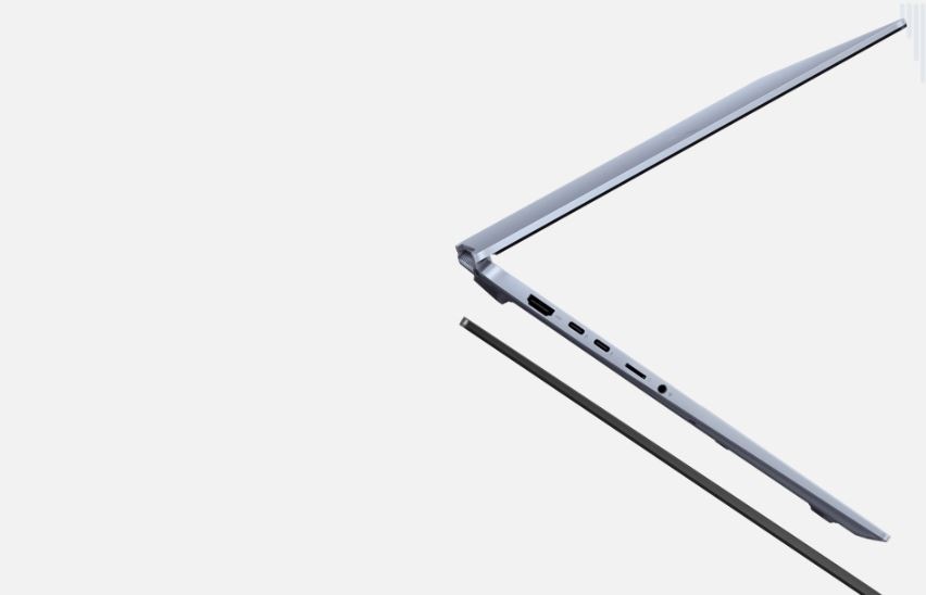Štíhlé provedení notebooku Asus Vivobook S16