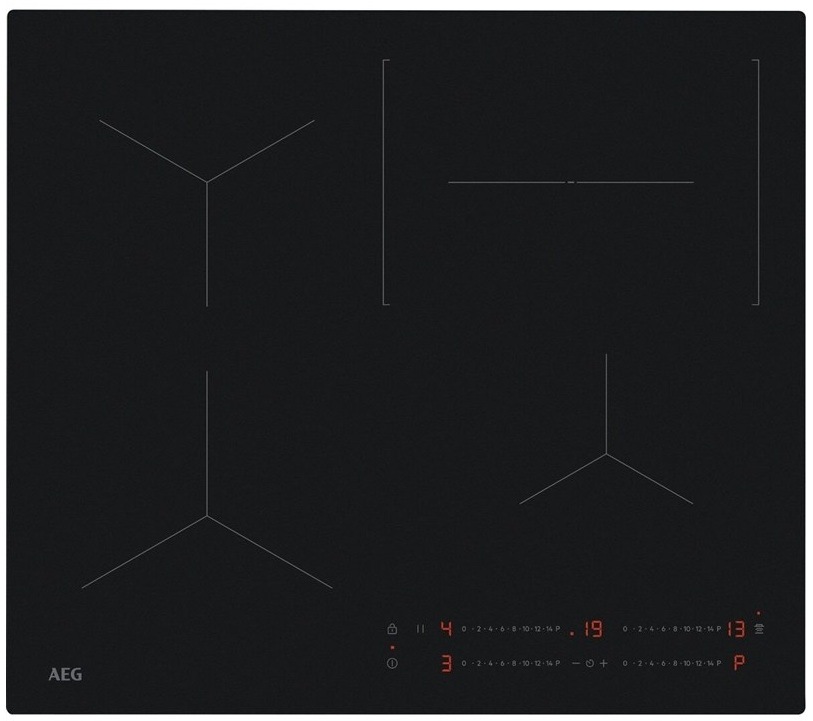 Indukční varná deska AEG TO64IC0FIT série 5000 Hob2Hood® SaphirMatt® SE