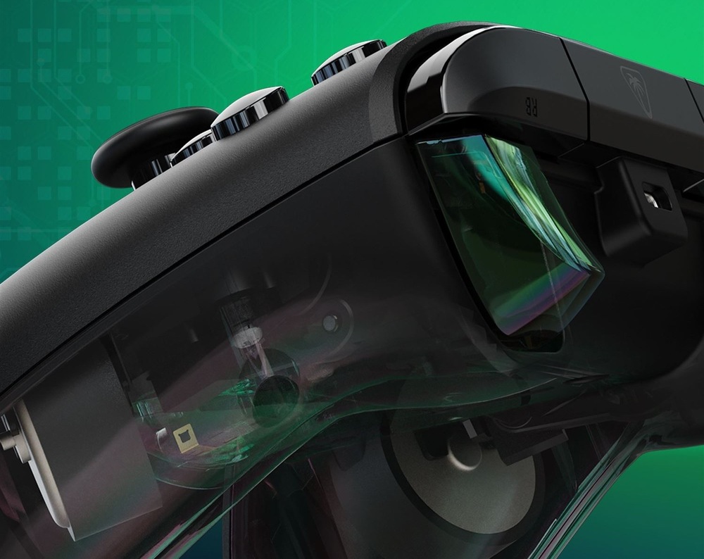 Gamepad Turtle Beach Rematch Core Wired, XBOX Series X/S, XBOX One, PC černý V zadních triggerech gamepadu Turtle Beach Rematch Core Wired se nachází realistické vibrace, se kterými bude každá hra ještě intenzivnější.