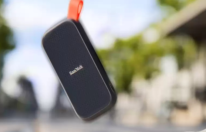 SSD externí SANDISK Portable 480GB černý SSD externí SANDISK Portable 480GB černý