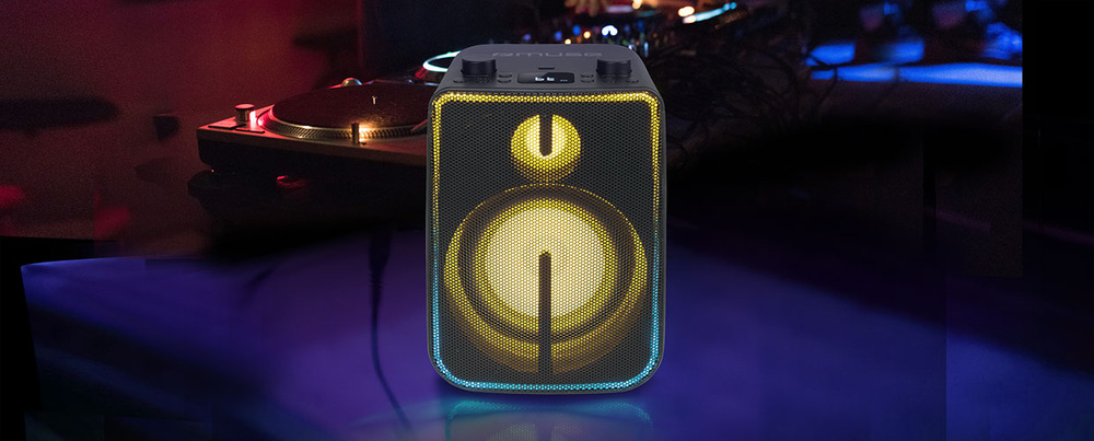 Party reproduktor MUSE M-1802DJ černý Party reproduktor MUSE M-1802DJ černý