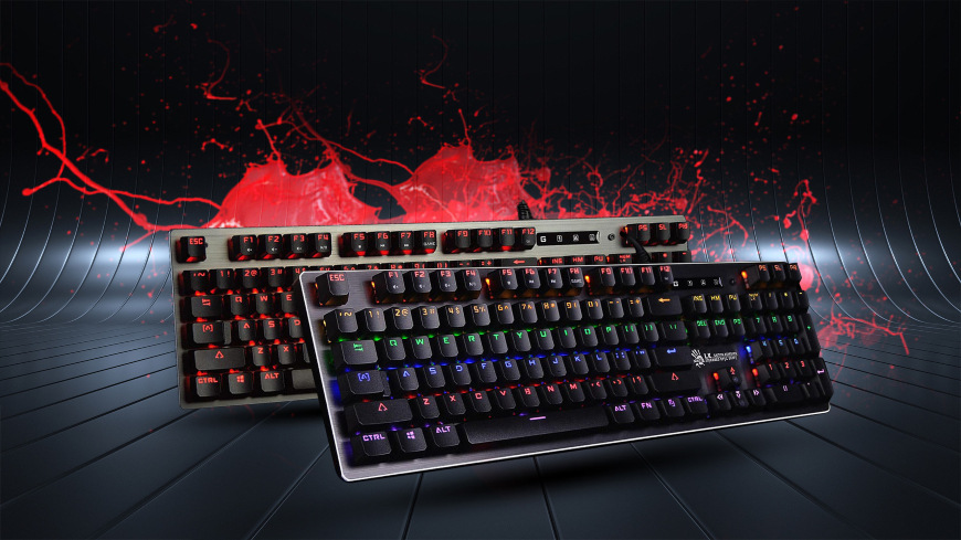 Klávesnice A4Tech Bloody B760, Black Switch, CZ černá A4Tech Bloody B760, černá
