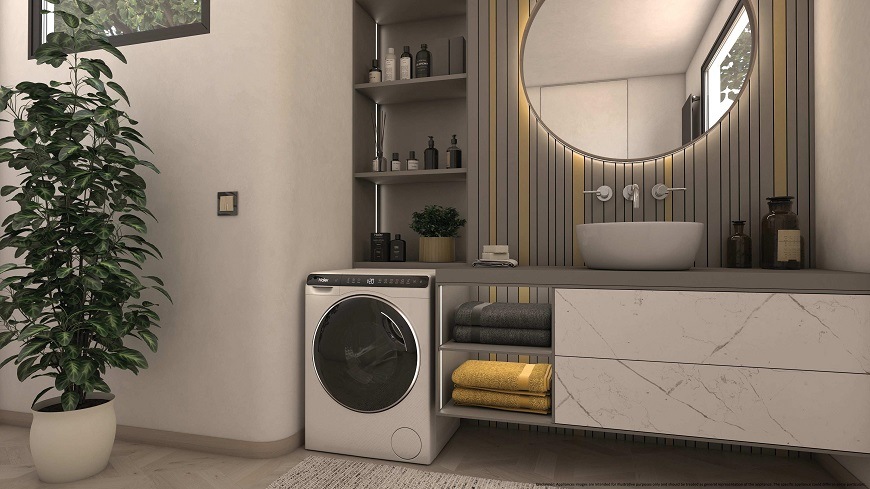 Pračka Haier HW50-BP12307U1-S bílá Pračka Haier HW50-BP12307U1-S bílá