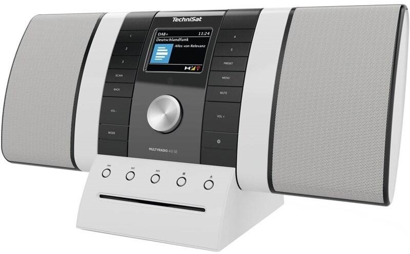 Internetový radiopřijímač s DAB+ TechniSat MULTYRADIO 4.0 SE černý/bílý