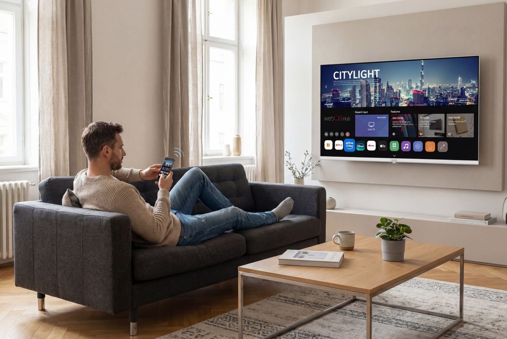 Televize Sencor SLE 32S841BW Komfortní používání s webOS