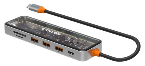Dokovací stanice Canyon DS-13 7v1, PD 100W