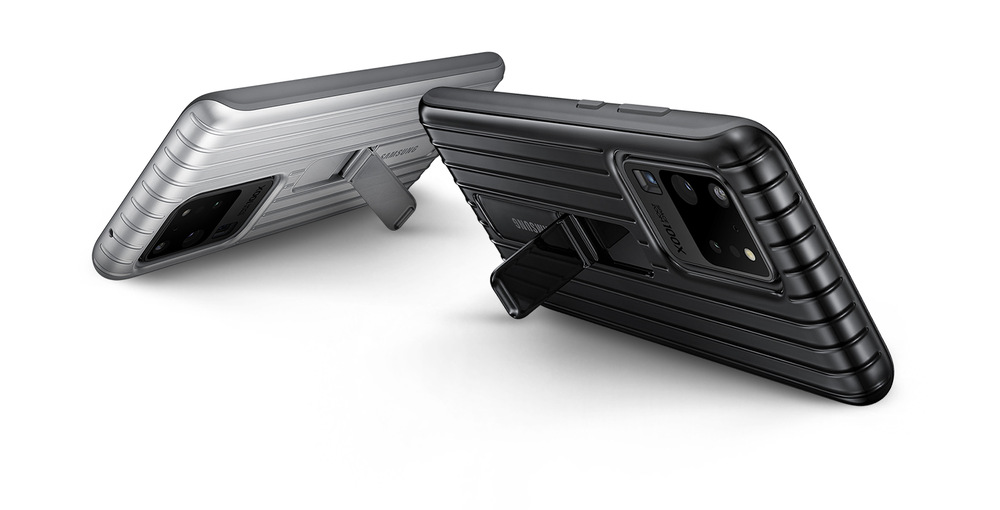 Kryt na mobil Samsung Standing Cover na Galaxy S20 Ultra černý Kryt na mobil Samsung Standing Cover na Galaxy S20 Ultra černý