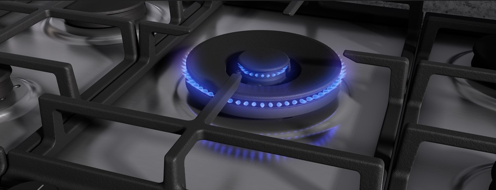 Plynová varná deska Hoover H-HOB 300 GAS HHG75WK3X - 75 cm nerez Plynová varná deska Hoover H-HOB 300 GAS HHG75WK3X - 75 cm nerez