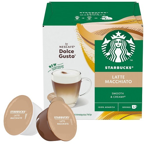 Kapsle pro espressa Starbucks Dolce Gusto® LATTE MACCHIATO (12 ks) Kapsle pro espressa Starbucks Dolce Gusto® LATTE MACCHIATO (12 ks)