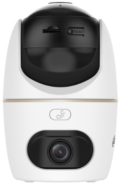 IP kamera Dahua H5D-3F, vnitřní, Wi-Fi, 5 + 5 Mpix, objektiv 3,6mm, IR až 30m - bílá