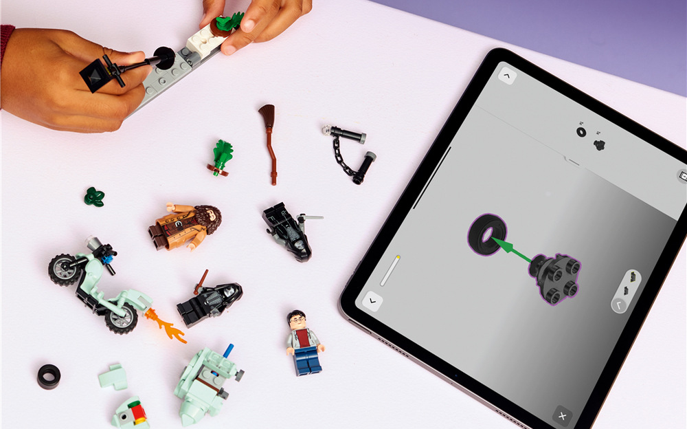 Stavebnice LEGO® Harry Potter™ 76459 Hagrid™ a Harryho útěk ze Zobí ulice Stavebnice se 124 dílky je vhodná od osmi let a při stavění pomůže dětem digitální návod v aplikaci LEGO Builder.