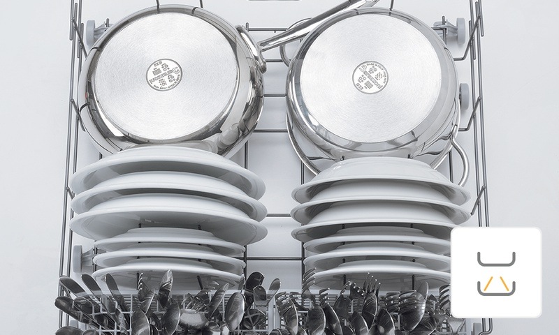 Myčka nádobí Whirlpool WSIO 3T125 6PE X nerez Myčka nádobí Whirlpool WSIO 3T125 6PE X nerez