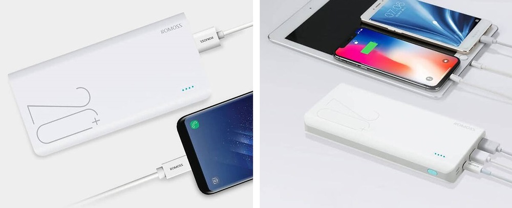 Powerbanka Romoss Sense 6+ 20 000mAh 18W bílá Romoss Sense 6+