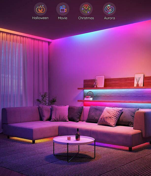 LED pásek Govee WiFi RGBIC PRO Smart, 10m Govee Wi-Fi RGBIC PRO Smart (H618C3D1)
