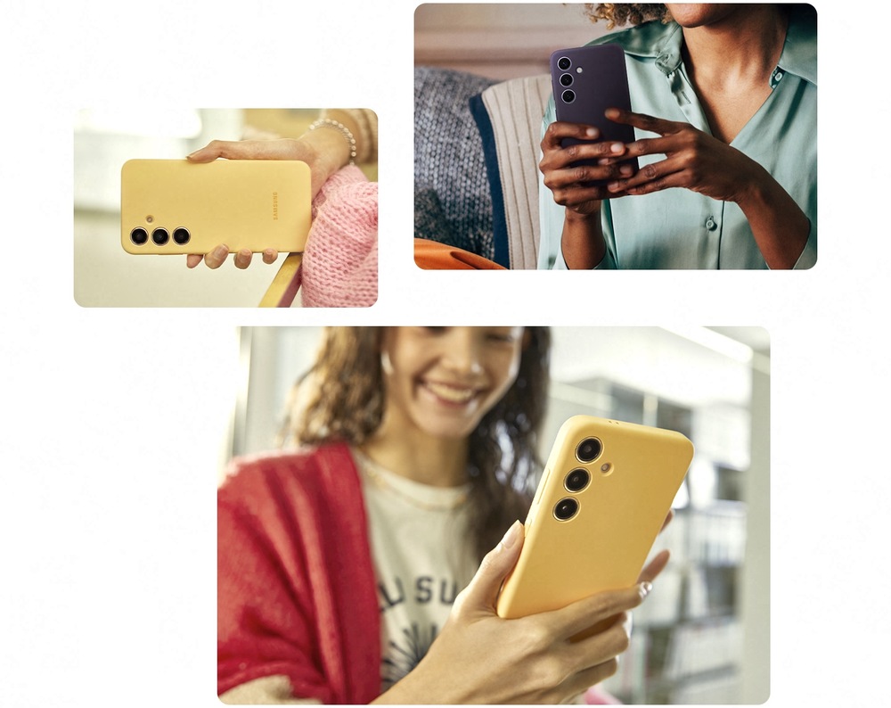 Kryt na mobil Samsung Silicone na Galaxy S24+ fialový Kryt na mobil Samsung Silicone na Galaxy S24+ fialový