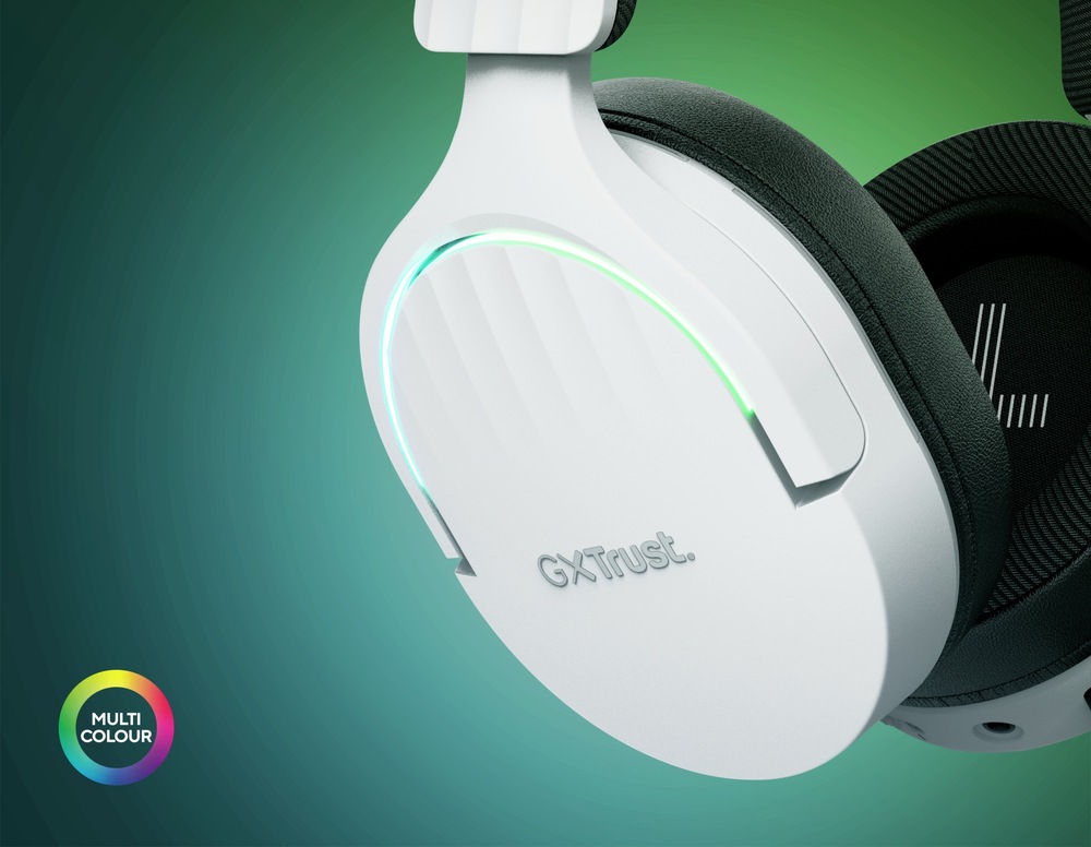 Headset Trust GXT 491 FAYZO bílý