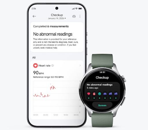 Chytré hodinky Xiaomi Watch 5 zelené Smartphone a Chytré hodinky Xiaomi Watch 5