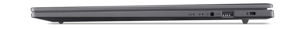 Profil zavřeného notebooku Acer Aspire 18 AI (A18-I71M-72KN)
