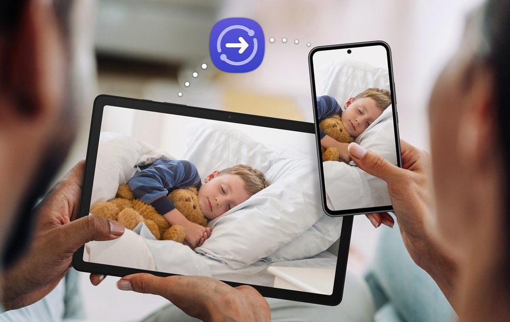 Dotykový tablet Samsung Galaxy Tab A9 4 GB / 64 GB stříbrný