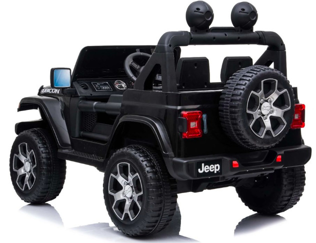 Elektrické auto Beneo Jeep Wrangler Rubicon černé