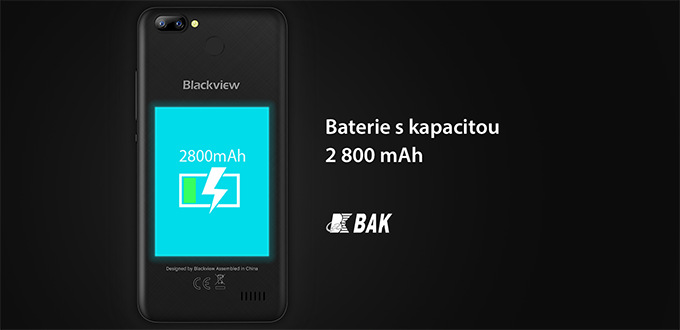 Mobilní telefon iGET BLACKVIEW GA7 Pro černý