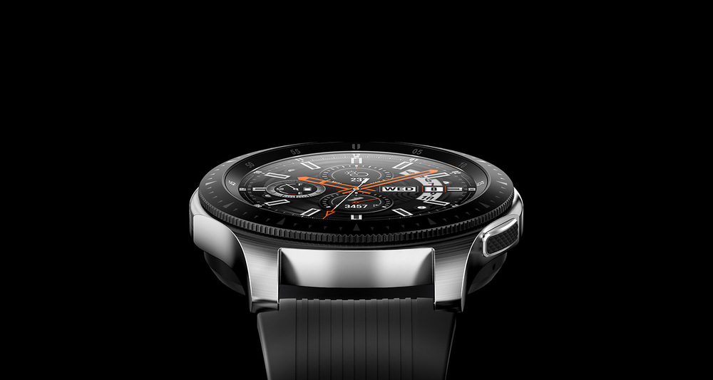 Chytré hodinky Samsung Galaxy Watch 46mm stříbrné Chytré hodinky Samsung Galaxy Watch 46mm stříbrné