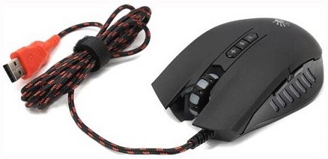 Myš A4Tech Bloody Q81 černá Myš A4Tech Bloody Q81 černá