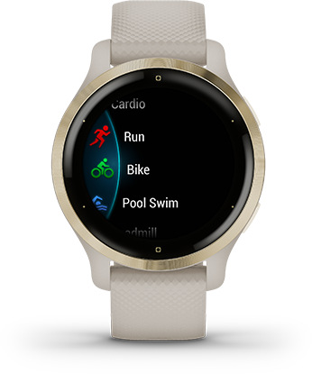 GPS hodinky Garmin Venu 2S - ZÁNOVNÍ - 12 měsíců záruka - Rose Gold/White Leather Band GPS hodinky Garmin Venu 2S - ZÁNOVNÍ - 12 měsíců záruka - Rose Gold/White Leather Band