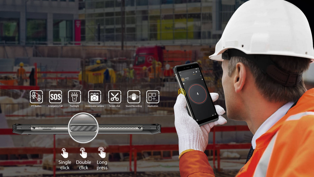 Mobilní telefon UleFone Armor X10 černý