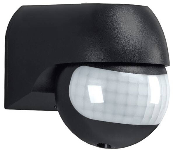 Detektor pohybu Solight venkovní, PIR, nástěnný černý