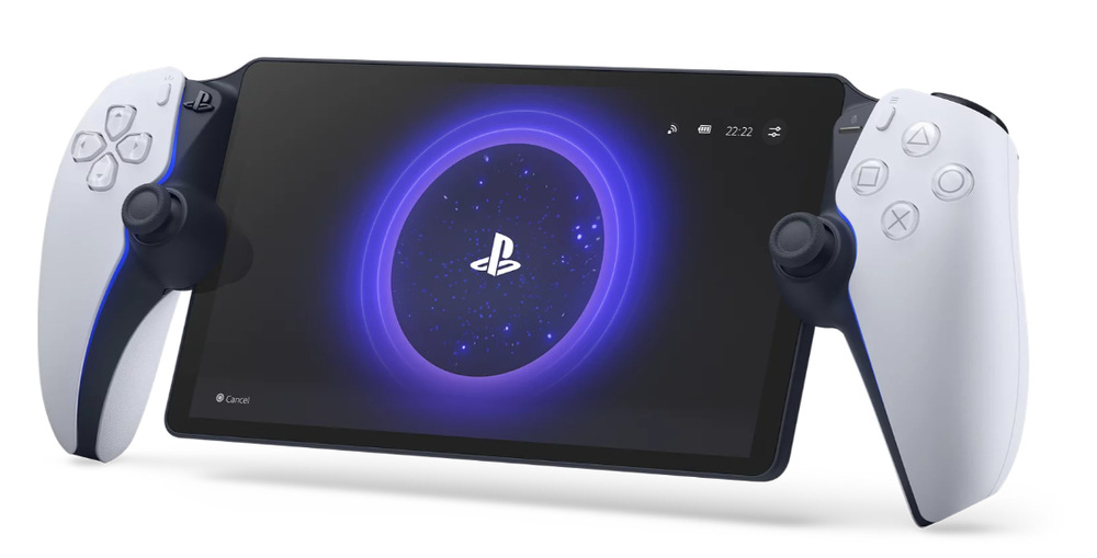 Dálkový přehrávač Sony PORTAL Remote Player pro PlayStation 5 černý/bílý