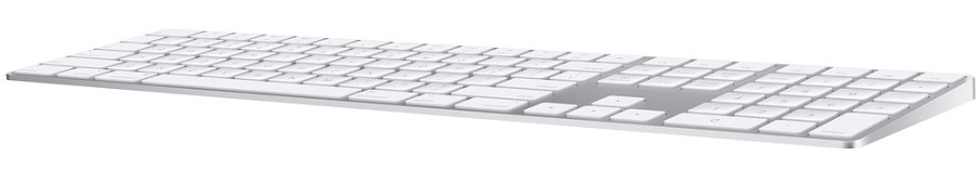 Klávesnice Apple Magic Keyboard s numerickou klávesnicí - Czech bílá Klávesnice Apple Magic Keyboard s numerickou klávesnicí - Czech bílá