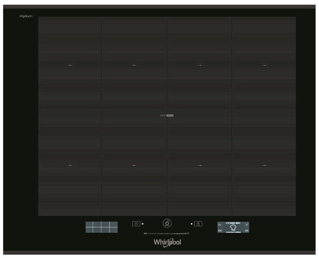 Indukční varná deska Whirlpool W Collection SMP 658C/BT/IXL černá