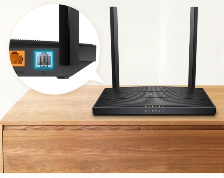 Modem TP-Link Archer VR400 černý Modem TP-Link Archer VR400 černý
