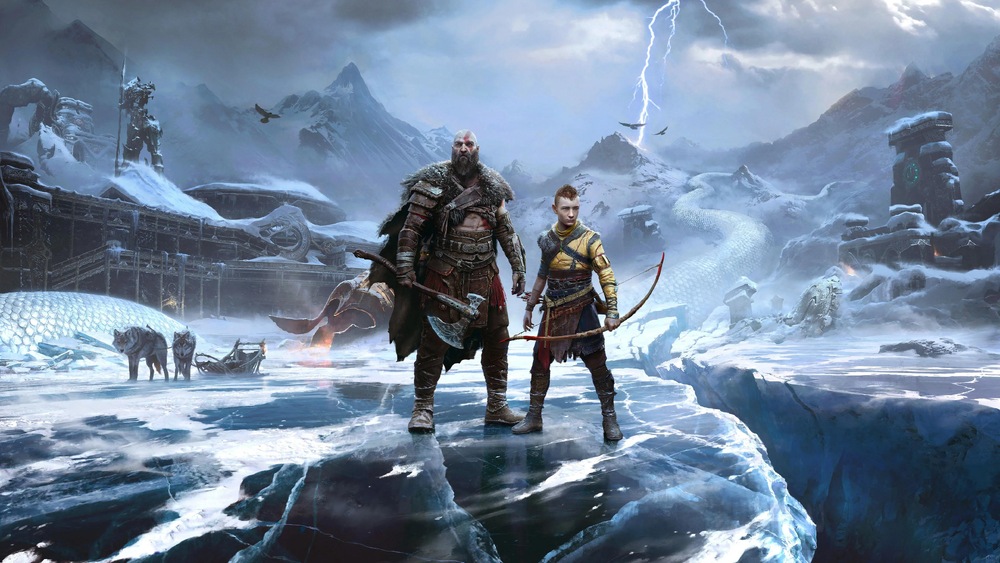 Herní konzole Sony PlayStation 5 + God of War: Ragnarok Sony PlayStation 5 + God of War Ragnarök